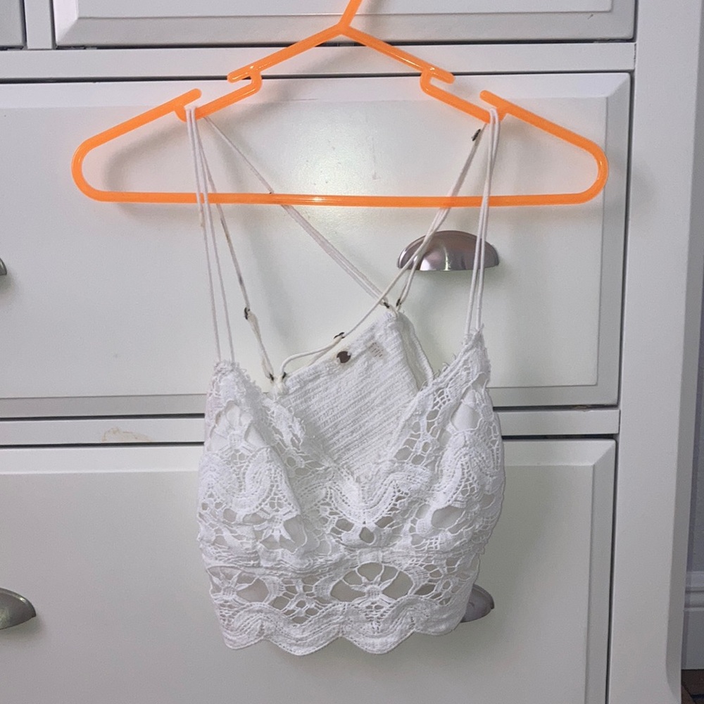 White Crop Top